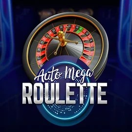 Auto Mega Roulette slot icon by Pragmatic Play, available at Paradise Play Casino