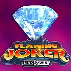 Official Slots logo: Flaming Joker Link and Win by Barstruck at Paradise Play Casino