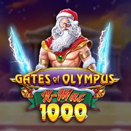 Slots logo of Gates of Olympus Xmas 1000 from Pragmatic Play at Paradise Play Casino
