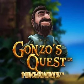 Gonzo's Quest Megaways slot logo by Red Tiger Gaming at Paradise Play Casino