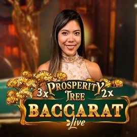 Prosperity Tree Baccarat slot visual from Evolution available on paradisseplay.nl