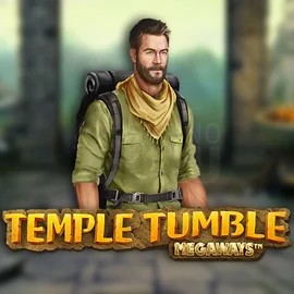 Temple Tumble Megaways game by Relax Gaming – logo hosted on Paradise Play Casino